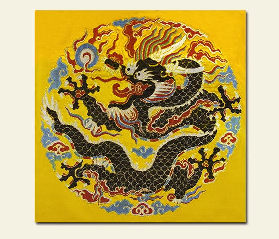 南京云錦徹幅紋樣